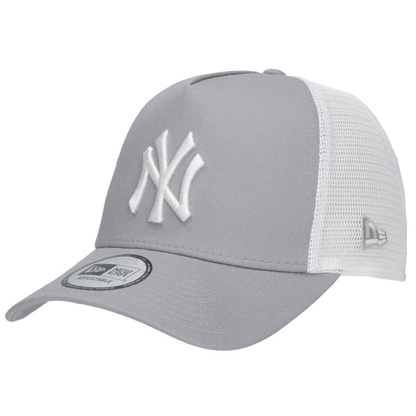 New Era New York Yankees MLB Clean Trucker Cap 11588490, basebollkeps, Man, grå, Storlek: OSFA