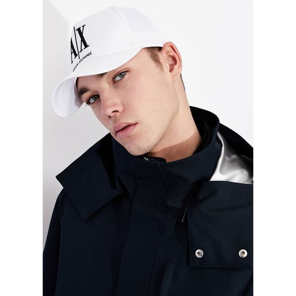 Armani Exchange Basebollkeps 954047_cc811 Vit  Man