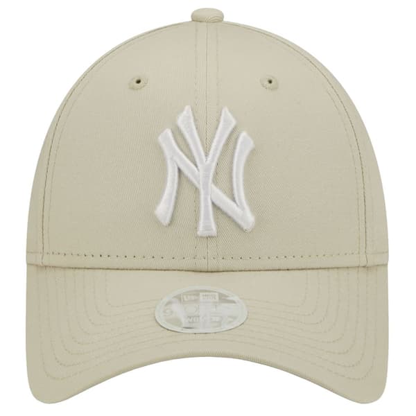 New Era wmns 9FORTY New York Yankees Cap 60292635, basebollkeps, Kvinna, beige, Storlek: OSFM