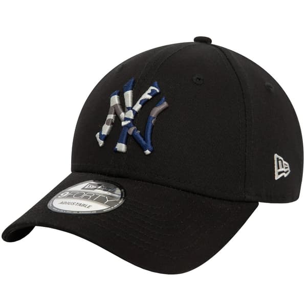 New Era League Essentials 940 New York Yankees Cap 60435189, basebollkeps, Man, svart, Storlek: OSFM