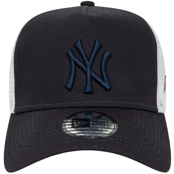 New Era League Essentials Trucker New York Yankees Cap 60435247, basebollkeps, Man, marinblå, Storlek: OSFM