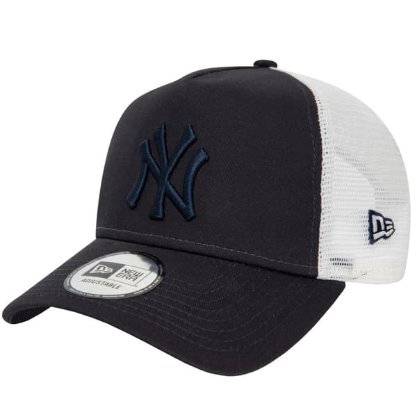 New Era League Essentials Trucker New York Yankees Cap 60435247, basebollkeps, Man, marinblå, Storlek: OSFM