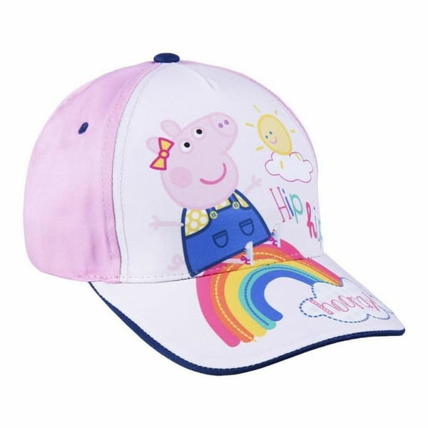 Keps och solglasögon set Peppa Pig 2 Delar Rosa