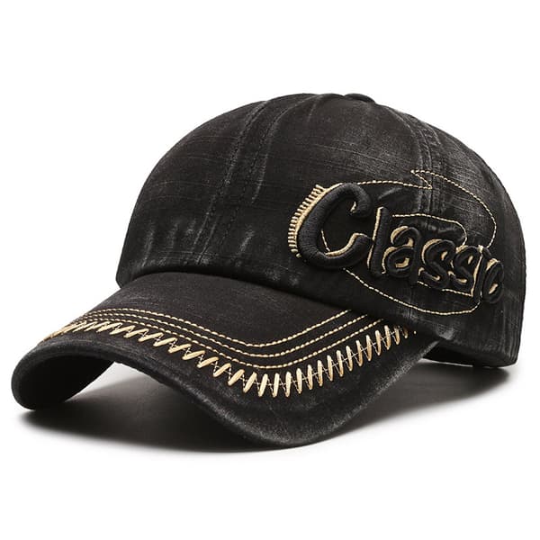 INF Retro afslappet denim baseballkasket
