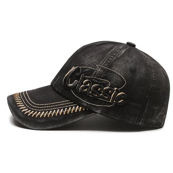 INF Retro afslappet denim baseballkasket