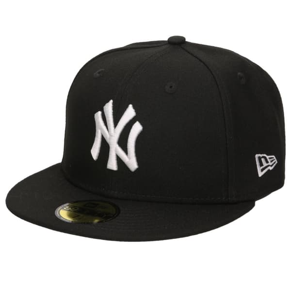 New Era New York Yankees MLB Basic Cap 10003436, basebollkeps, Man, svart, Storlek: 7 1/8