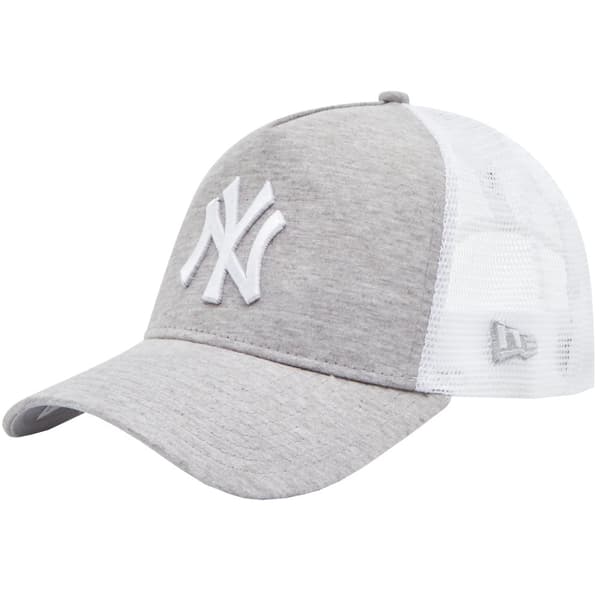 New Era Jersey Ess 9FORTY New York Yankees Trucker Cap 12381106, basebollkeps, Man, grå, Storlek: OSFM