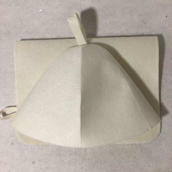 INF Filtad Bastuhatt med Padset