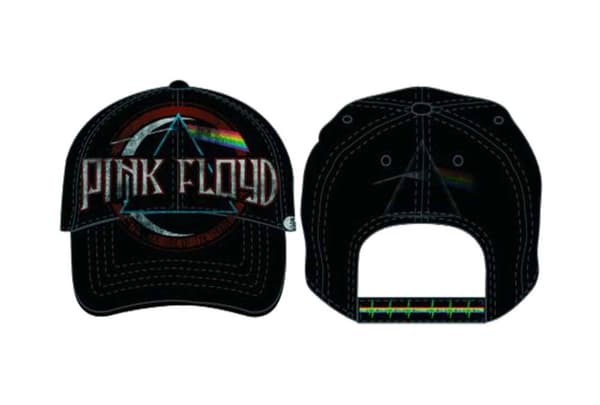 Pink Floyd Baseball Cap Dark Side Of The Moon Official Black Strapback One Size