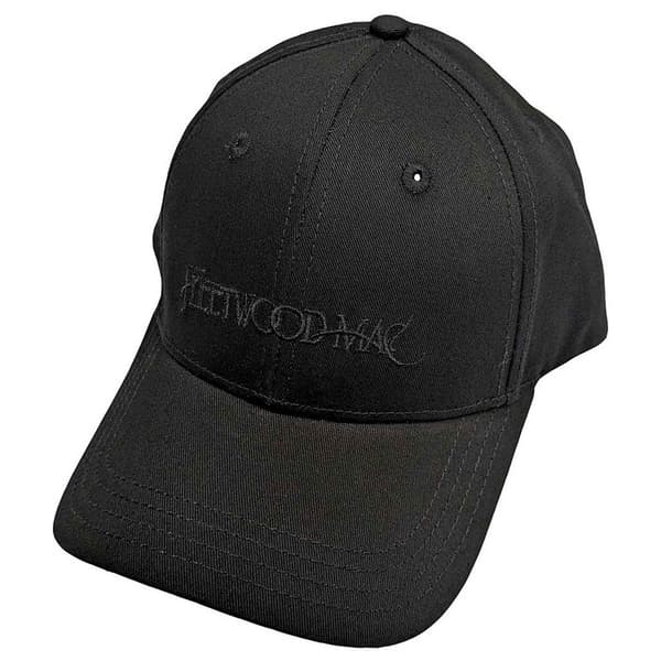 Fleetwood Mac Text Band Logo Baseball Cap One Size