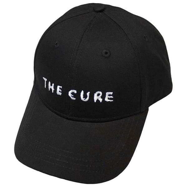 The Cure Text Logo Baseball Cap One Size
