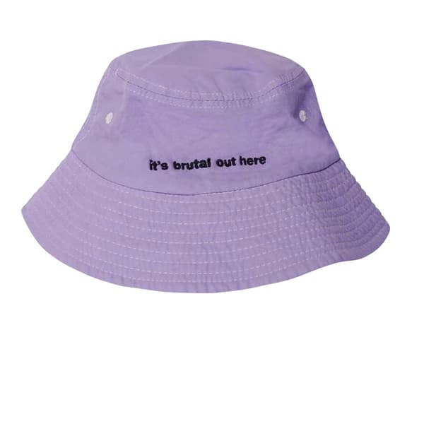 Olivia Rodrigo Unisex vuxen It´s Brutal Out Here Bucket Hat Purple One Size