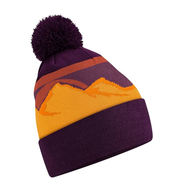 Beechfield Mountain Pom Pom Beanie Desert One Size