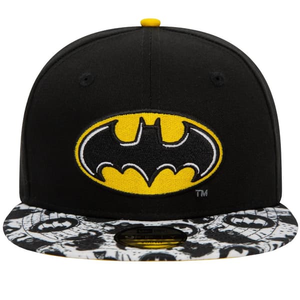 New Era Super Aop 950 Batman Kids Cap 60435024, basebollkeps, för Pojke, svart, Storlek: YOUTH