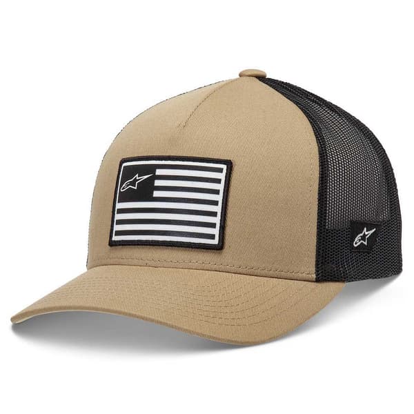 Alpinestars Korkki Flag Snapback Beige  Mies