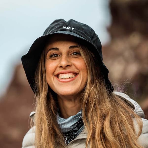 Matt Hat Bob Goretex Sort  Mand