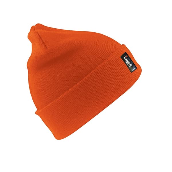 Result Winter Essentials Unisex vuxen Thinsulate Heavyweight Mössa Fluorescent Orange One Size