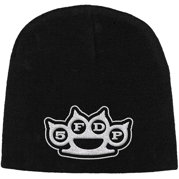 Five Finger Death Punch Unisex Vuxen Knuckle Duster Beanie Black One Size