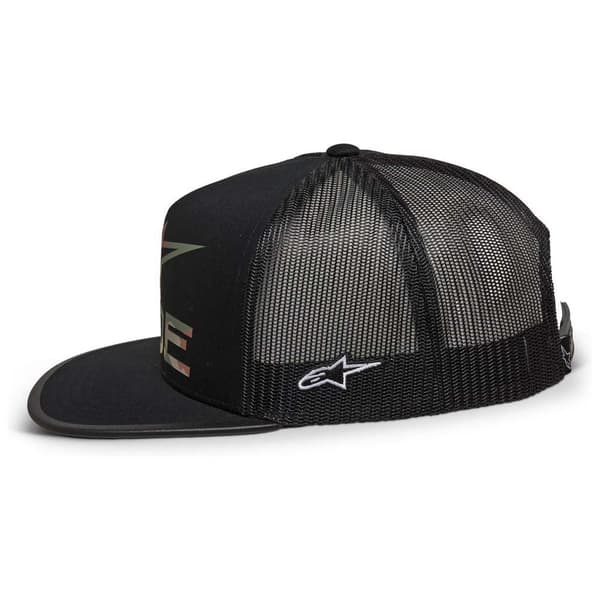 Alpinestars Kasket Ride 4.0 Camo Trucker Sort  Mand