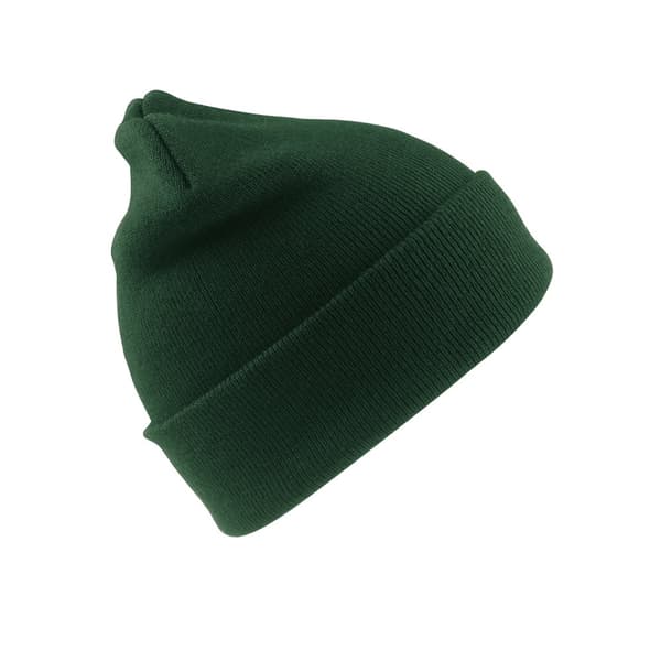 Result Winter Essentials Childrens/Kids Woolly Beanie Bottle Green One Size