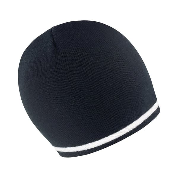 Result Winter Essentials Unisex Adult National New Zealand Beanie Black/White One Size