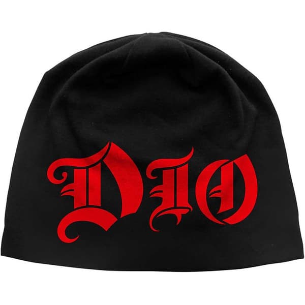Dio Unisex Adult Logo JD Print Beanie Black One Size