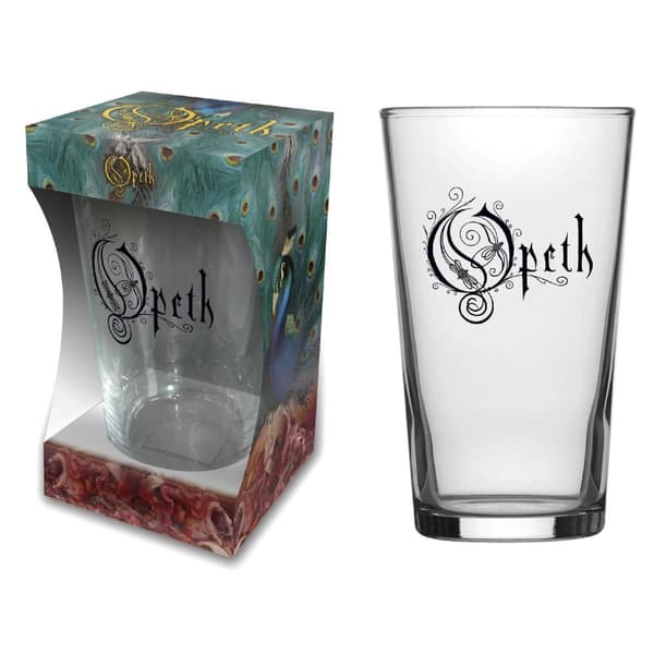 OPETH - LOGO - BEER GLASS (BOXED)