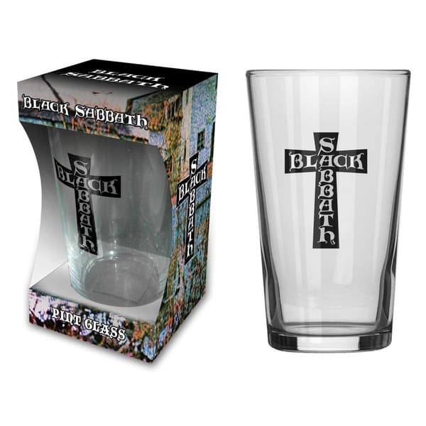 BLACK SABBATH - 50 YEARS - BEER GLASS (BOXED)