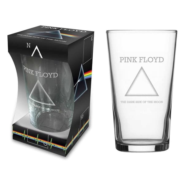 PINK FLOYD - DSOTM 50TH ANNIVERSARY - BEER GLASS (BOXED)