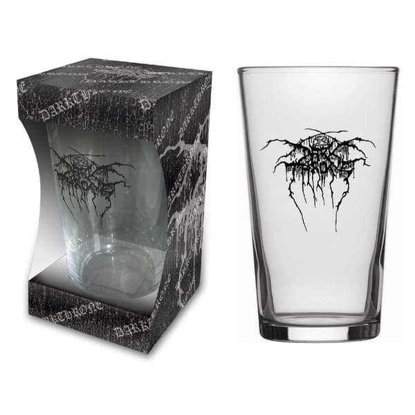 DARKTHRONE - LOGO - BEER GLASS (BOXED)