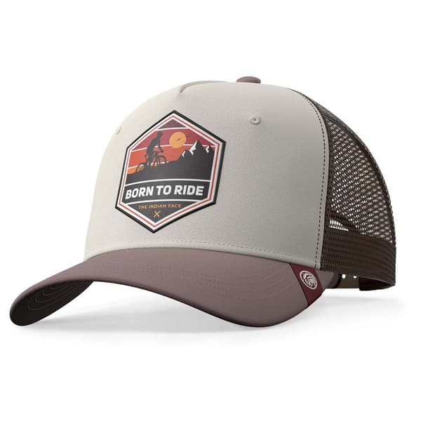 The Indian Face Trucker Keps Born To Ride Flerfärgad  Man