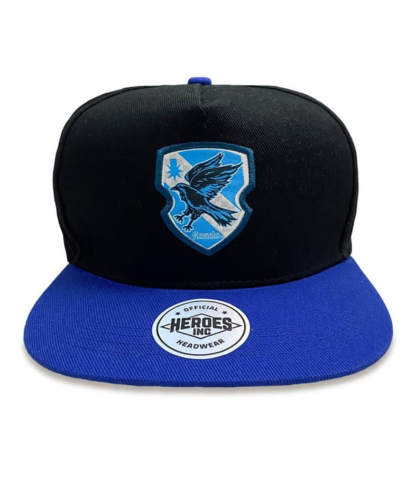 Harry Potter - Badge Ravenclaw (Unisex Black/Blue Snapback Cap) One Size