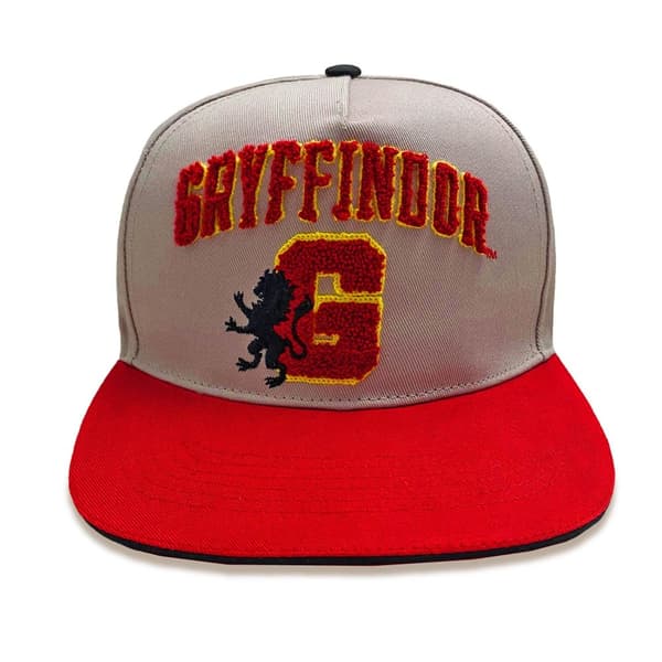 Harry Potter - College Gryffindor (Unisex Grey Snapback Cap) One Size