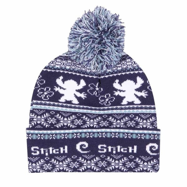 Disney Lilo And Stitch: Fair Isle Pom Beanie