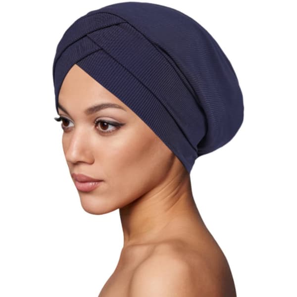 INF Criss Cross pandebåndshat til kvinder, blød turban hovedomslag