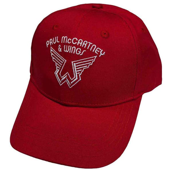 Paul McCartney Wings Logo Baseball Cap One Size
