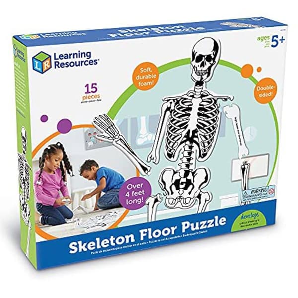 Lärresurser Resurser Skeleton Foam Floor Puzzle - LER3332
