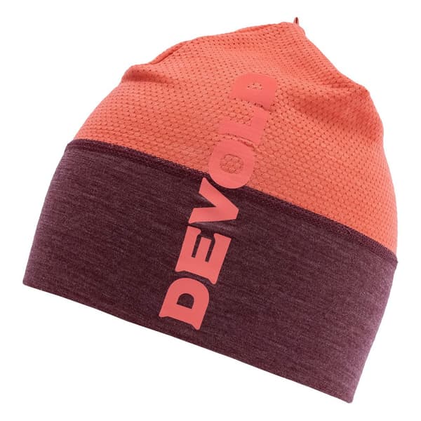 Devold Of Norway Running Merino 130 Mössa Orange 58 cm Man