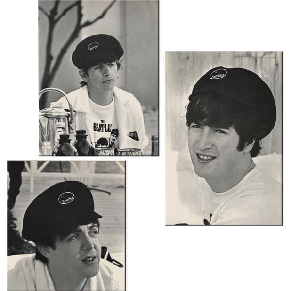 The Beatles Oval Logo Corduroy Hat