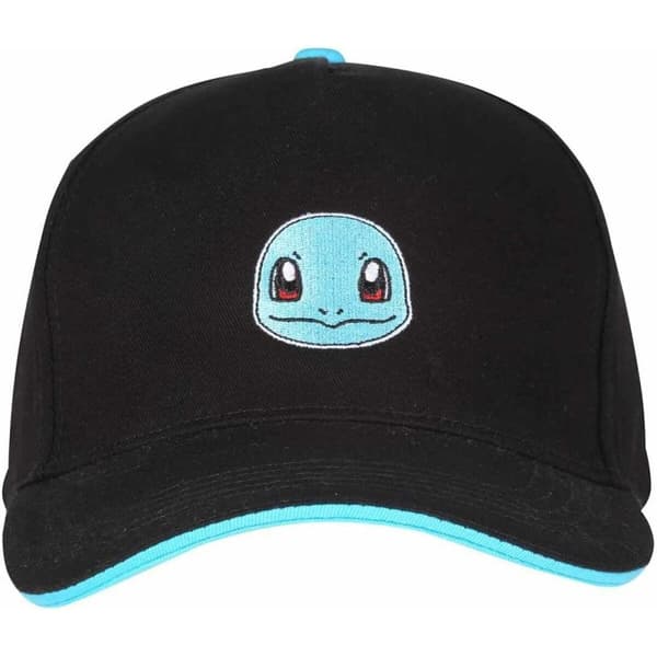 Keps unisex Pokémon Squirtle Badge 58 cm Svart One size