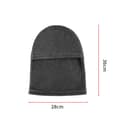 Miniatyrbild 2 av 2: Skidmask i slitstark polyester - Svart