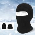 Miniatyrbilde 1 av 3: Balaklava / lue i akrylfiber - Svart