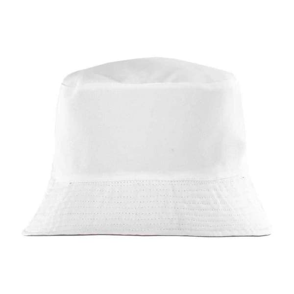 Result Genuine Recycled Reversible Bucket Hat White S-M