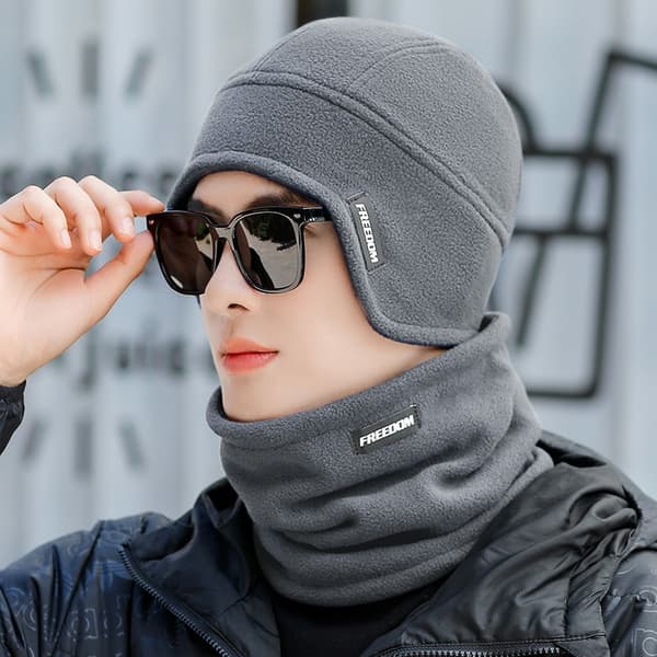 INF Vinter Fleece Cykel Beanie Hat - Vindtæt & Termisk