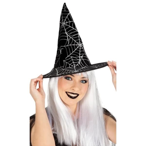 Barns Glow Witch Hat - RUBIE'S - Glow Witch - Svart - Halloween