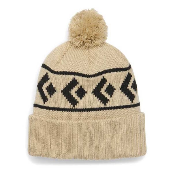 Black Diamond Tom Pom Pipo Beige  Mies