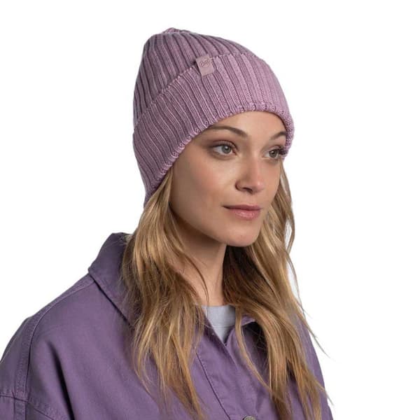Buff ® Merino Wool Knit Beanie Lilla  Kvinde