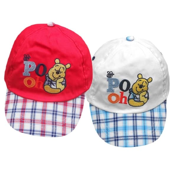 Keps  Vit eller Röd - Nalle Puh
