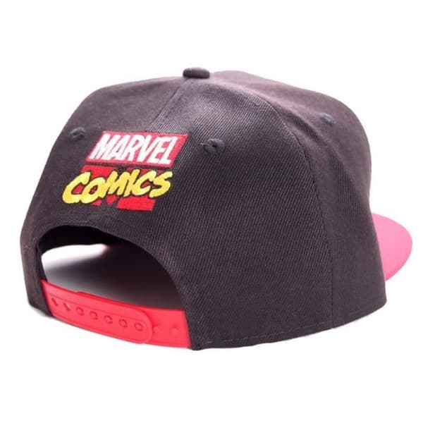 Marvel Black baseballkeps - Textlogotyp - Vuxen - Unisex - Vår/sommar - Sportkläder