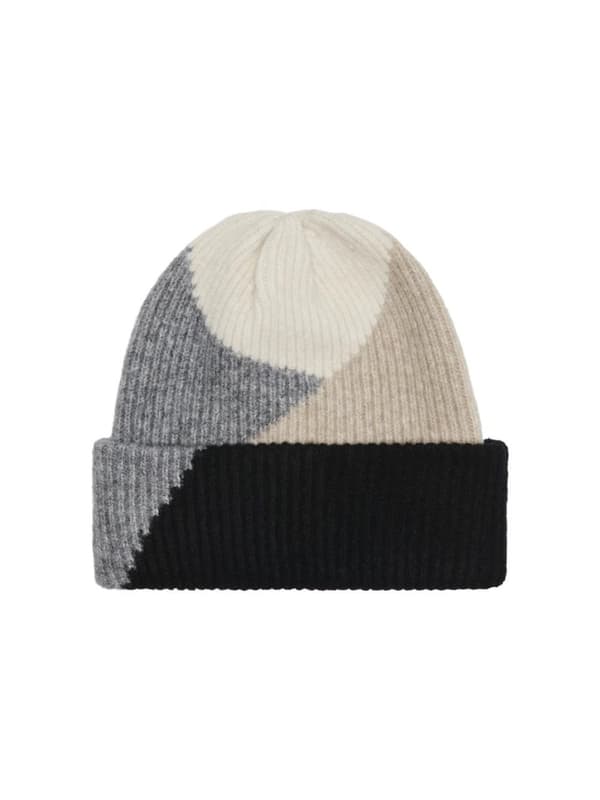 Only - onlElly Knit Wool Beanie Ljusbeige One Size